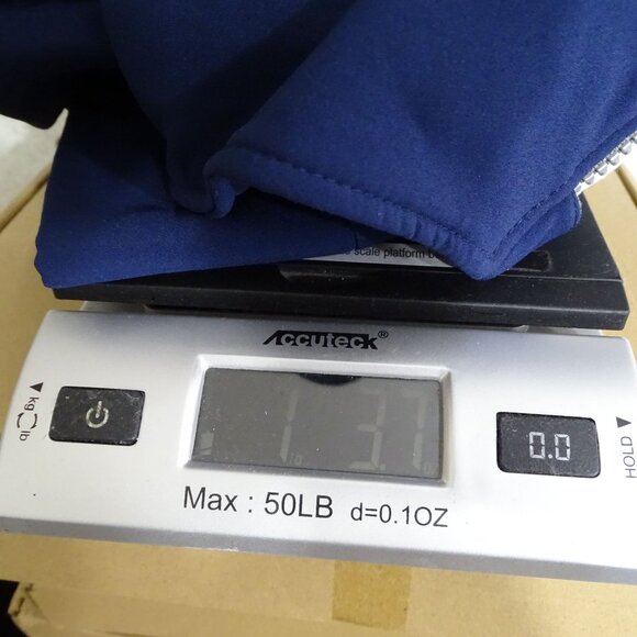 Sperry Top Sider STS35 Men Blue Performance Softshell Jacket Size M Nautical - Picture 14 of 15